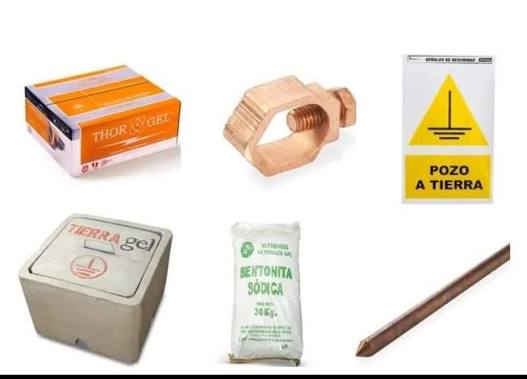 images Kit Completo de Materiales para Instalación de Pozo a Tierra (Puesta a Tierra para Colegios e Industria)